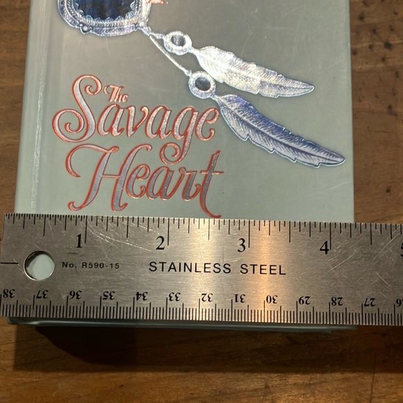 Vintage Diana Palmer 'The Savage Heart' Hardcover Book - Picture 11 of 12